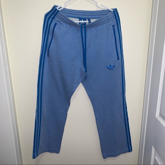 Adidas 3 Stripes 72%Cotton Drawstring Joggers Pant size Medium - Picture 5 of 13